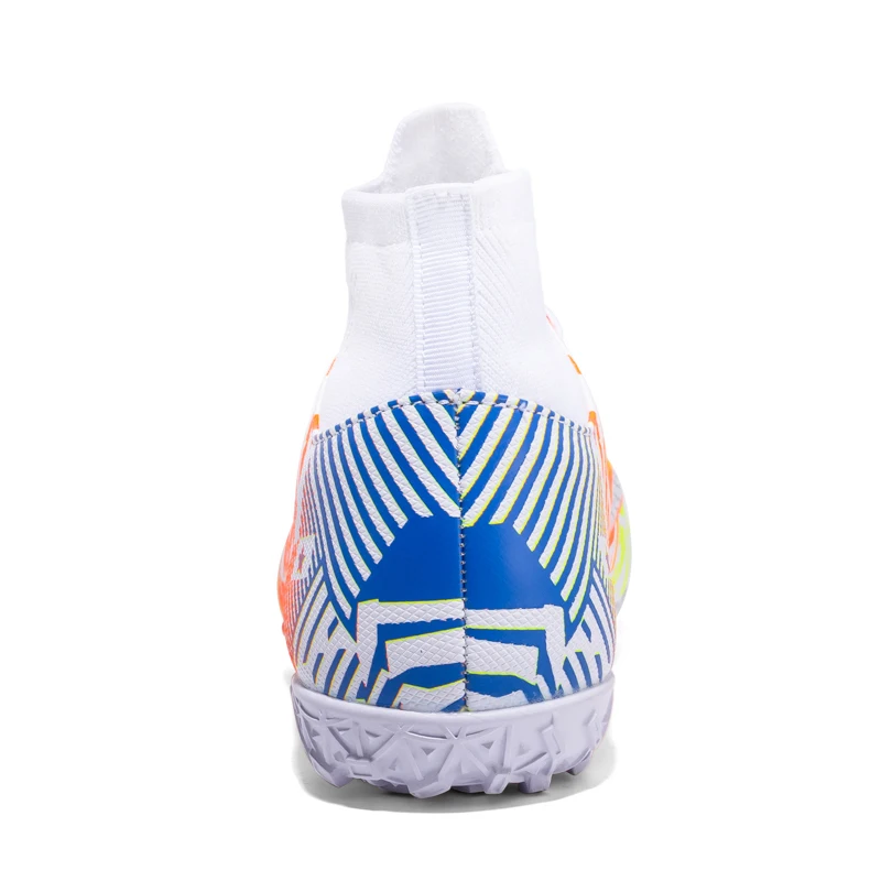 High-Top Stylish Durable Anti-Slip Cleats Soccer Sneakers Athletic Big Kids Football Shoe Indoor Outdoor TF Soccer Shoes For Men