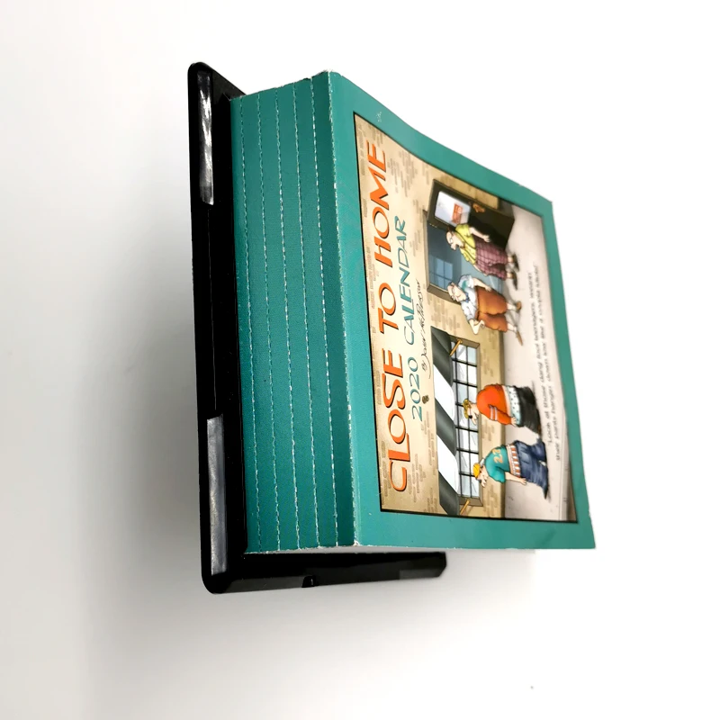 Factory Price Calendar Customized Printing Desktop Pad Tear Off Table Calendar With Black Plastic Stand Planner for Office