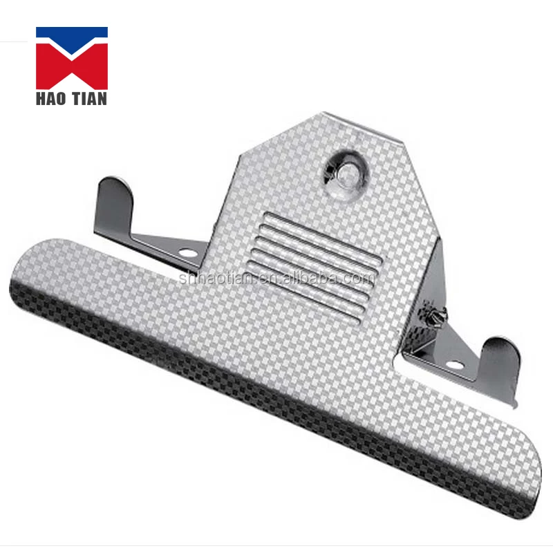 Office supplier durable metal Bright surface jumbo clip butterfly clip menu clip