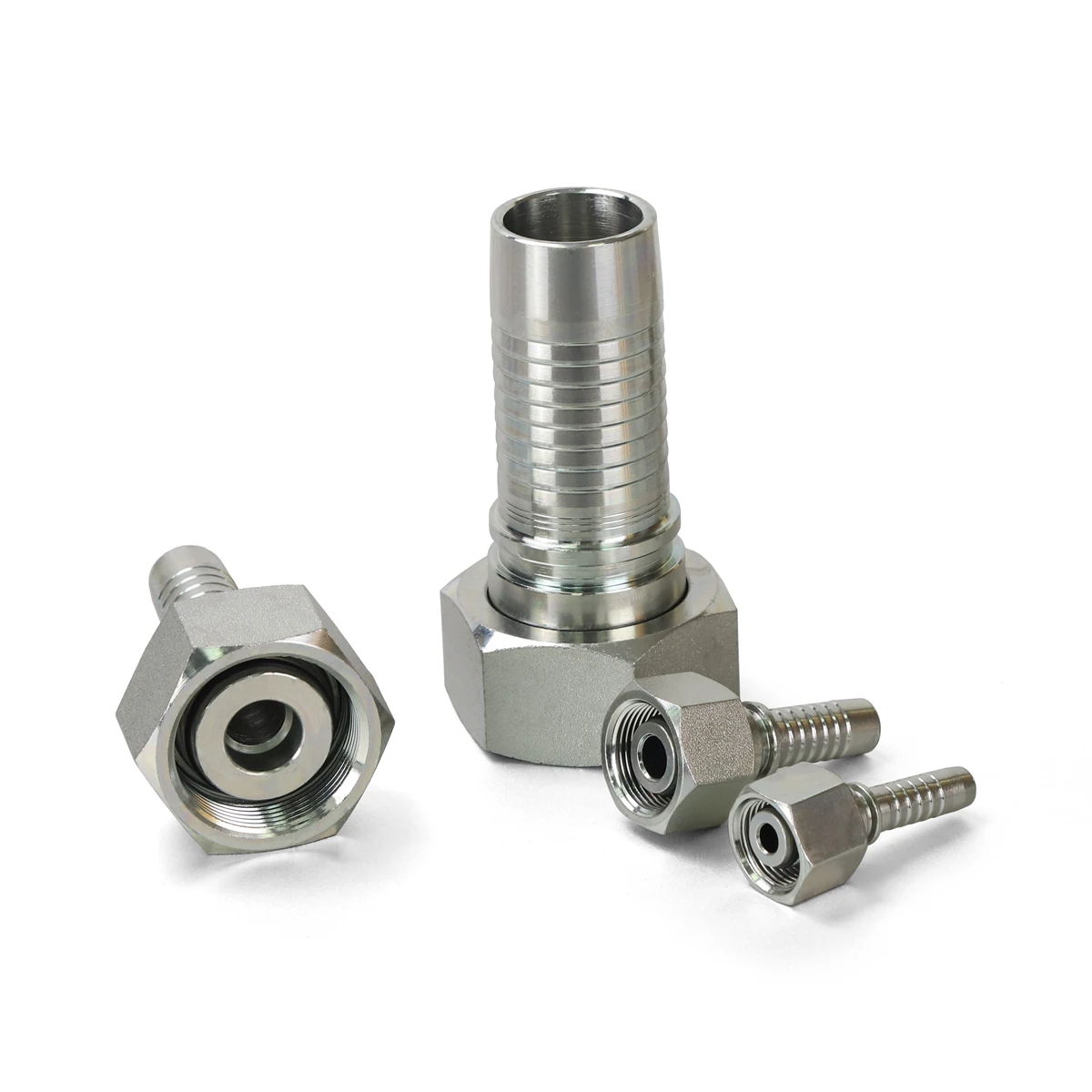 Feike 24 градуса конусное уплотнительное кольцо, фитинги для шланга, переходник Swage 20511 метрические гидравлические адаптеры, мужское уплотнительное кольцо, гидравлический фитинг