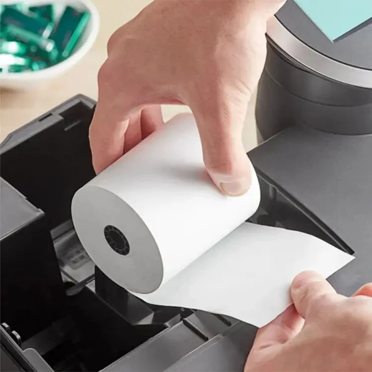 New Supply Eco-friendly 57x50mm Thermal Rollers Paper Roll for Receipt Atm Pos Systems
