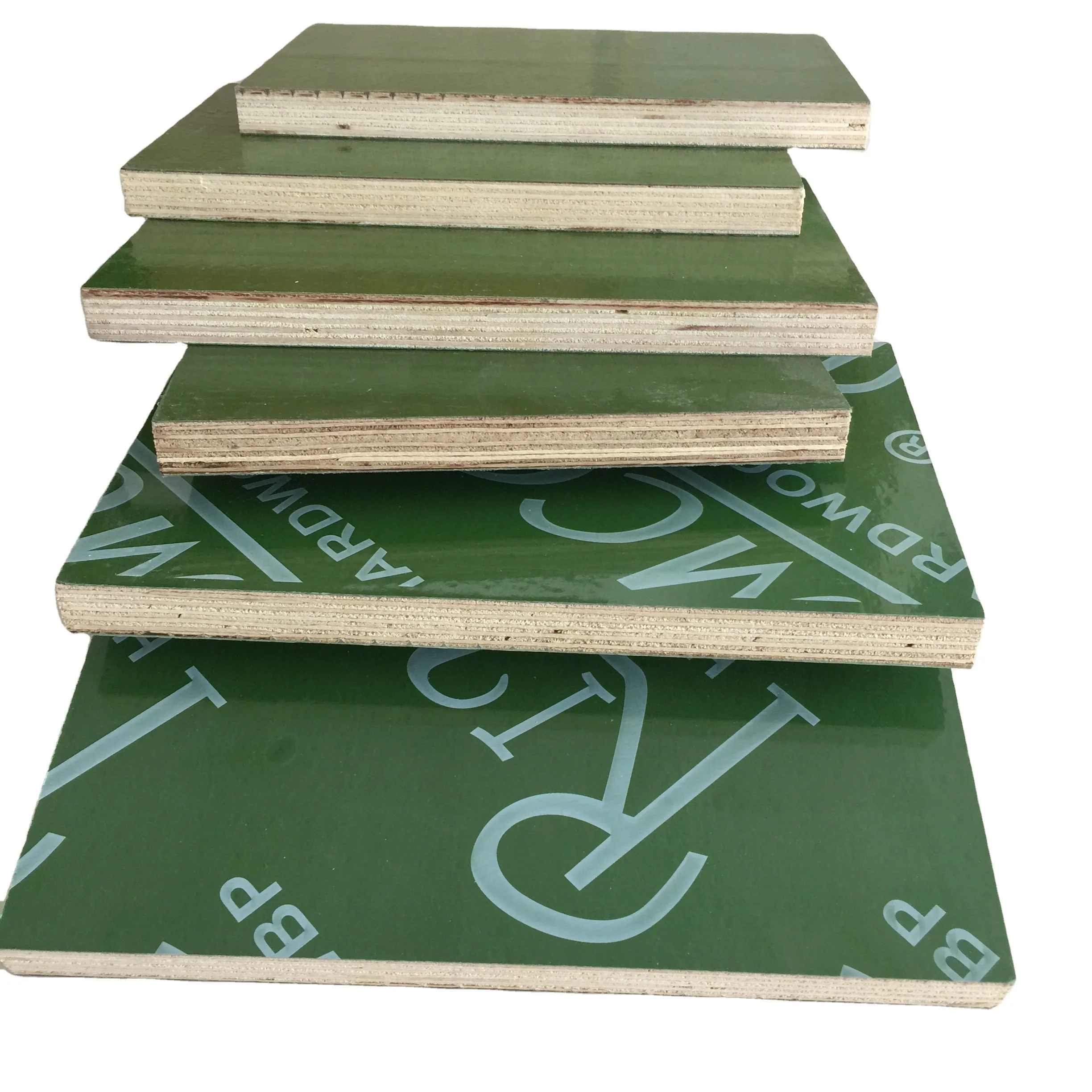 Темно зеленая полипропиленовая пленка для фанеры облицовочная