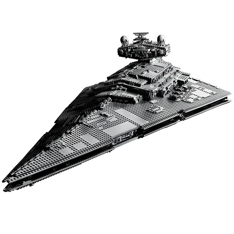 LaiNan 21884 75252 4784PCS UCS class Imperial Star Destroyer building block puzzle toy holiday gift birthday gift