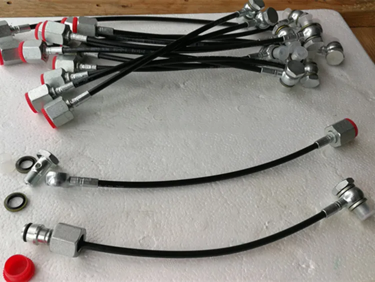 
pump truck small hydraulic signal oil pipe 215116 IQ-18MCS pressure gauge line 4.5 meters on-board pump 