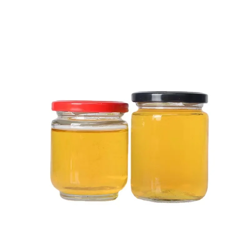 Low Price factory sell round pickles jarJam Jar Glass honey Jar For Honey