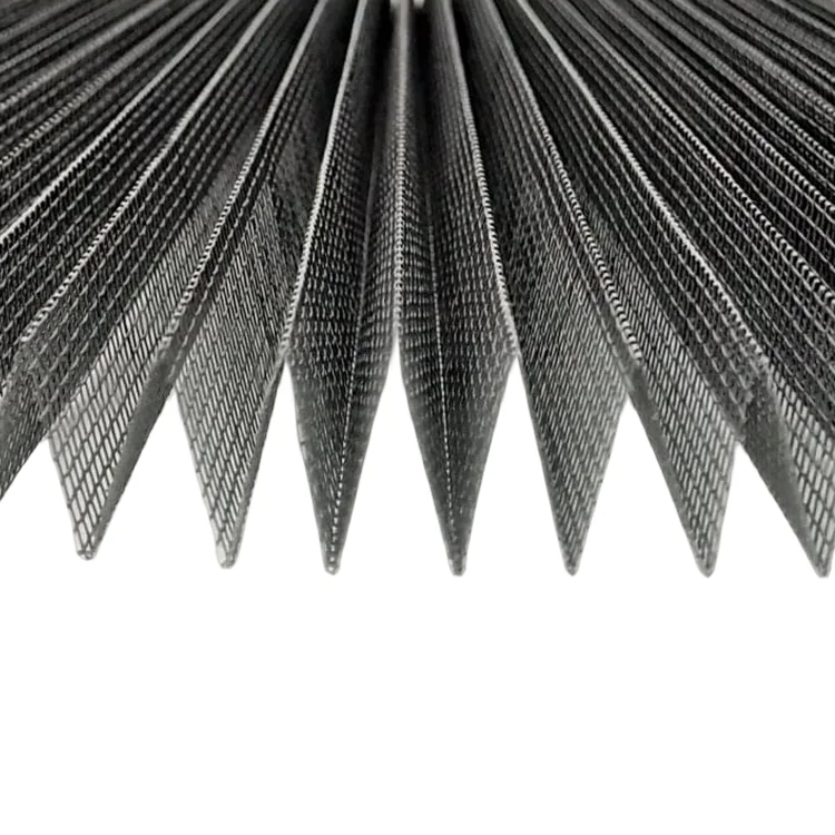 Jinwu Factory Polyester/Pet/Fiberglass/Pp Pleated Mesh Fly Screen Door Plisse Mesh Folding Insect Net
