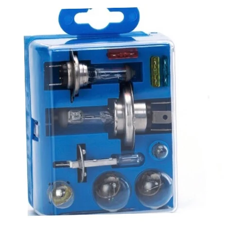 Синий ящик комплект фар автомобиля авто лампы H1 + H4 + H7 в наборах спасательных принадлежностей