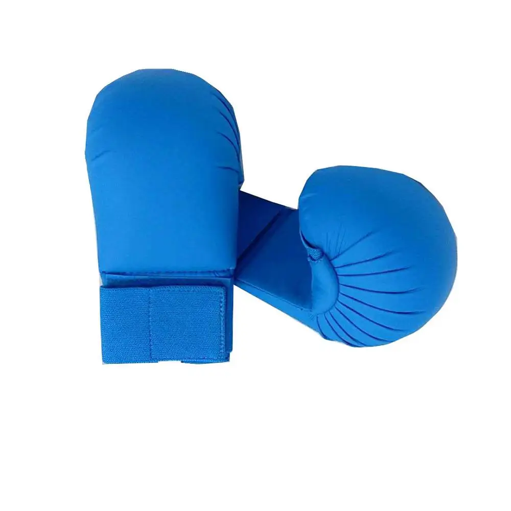 factory production hot sale martial arts wkf cotton karate hand guard gloves