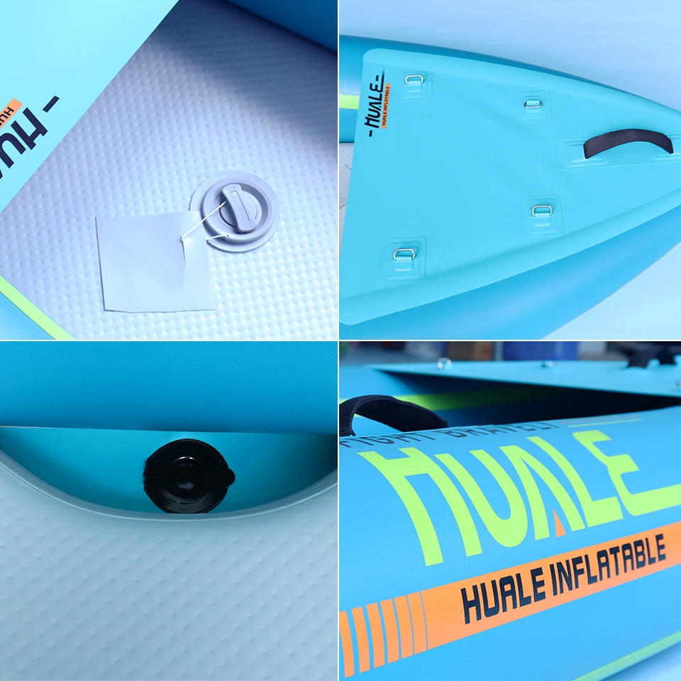 Factory Direct Sale Kayak Inflatable Boat Fishing Kayak Pedal Drive High Speed Pvc Rowing Canoe Rigid Surfing Water Sup Game