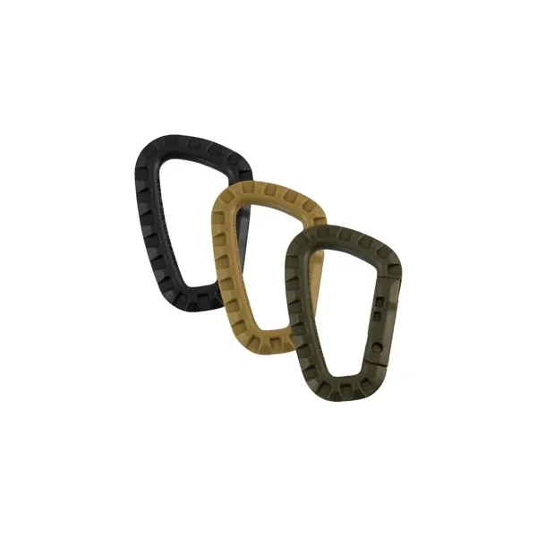 
abs custom strong plastic carabiner clips with high quality 