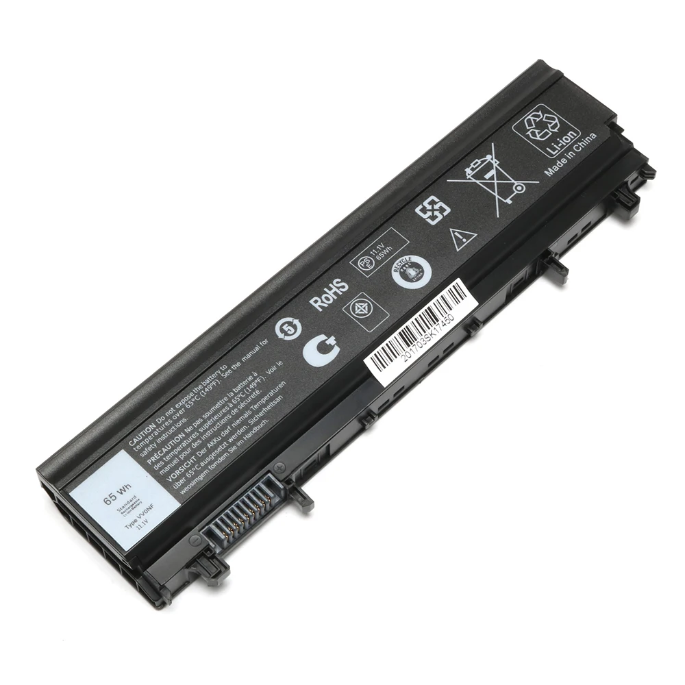 Best selling OEM/ODM 5800mAh 11.1V 65WH 970V9 9TJ2J Laptop battery for Dell E5440 E5540 Notebook battery & Li-polymer Battery