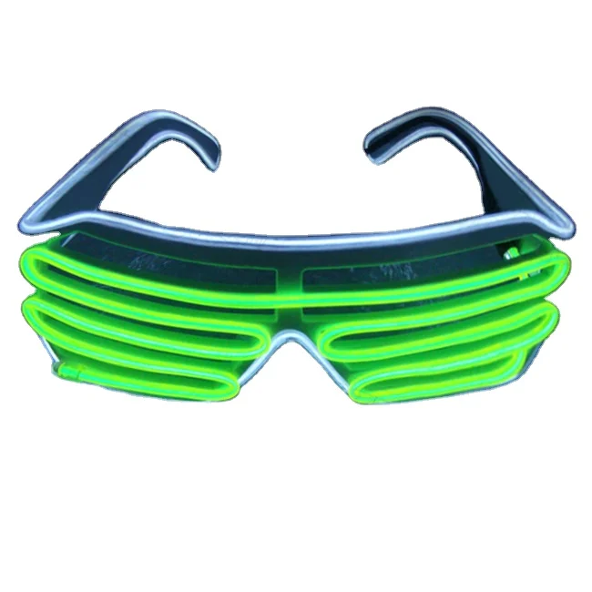 High Brightness Double Colors EL Glasses/ EL Wire Glasses/ EL Shutter Glasses
