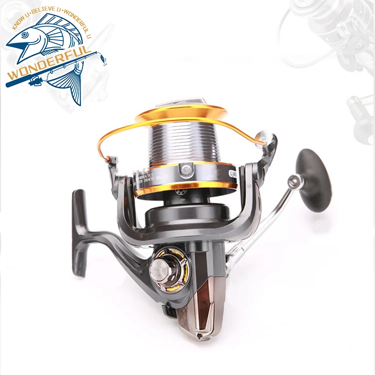 Saltwater Aluminium Alloy Spool Long Cast Big Drag Sea Fishing Spinning Reel