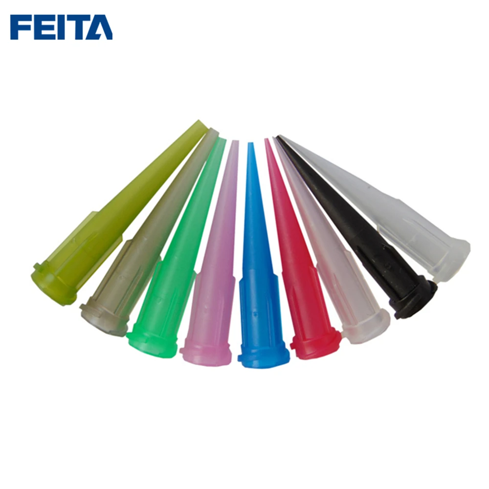 TT Glue Dispensing Needle/Wholesale 14-27G Liquid Dispenser Needles Plastic Tapered Tips