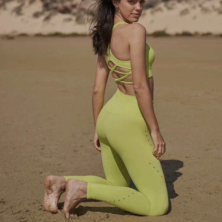 High Waisted Quick Dry Running Compression Tights Yoya Pants Leggings Seamless Gym Pants