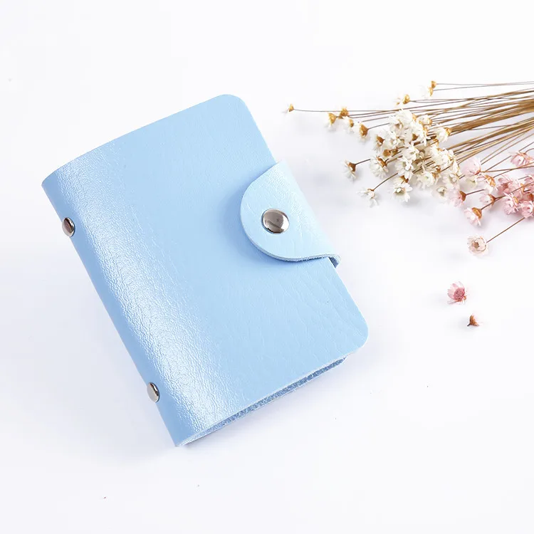 Customizable LOGO PU card cover multi-card document package anti-degaussing credit card document package Creative gift