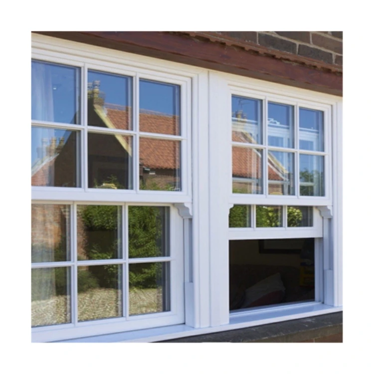 Prima Double Hung Windows with The Blinds in Between The Glass Vertical Sliding