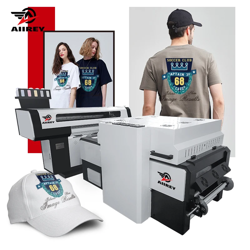 DTF printer 60cm garment inkjet  printer automatic digital Factory Direct Sale L3119 double heads t shirt printing machine