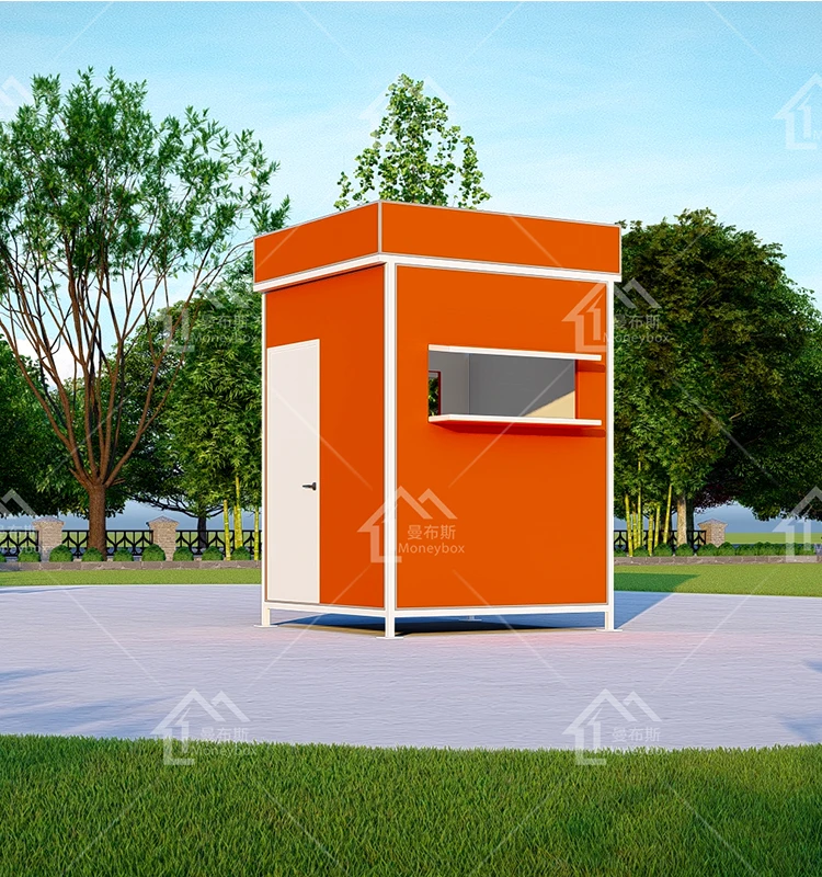 Luxury mobile container shop custom design open store
