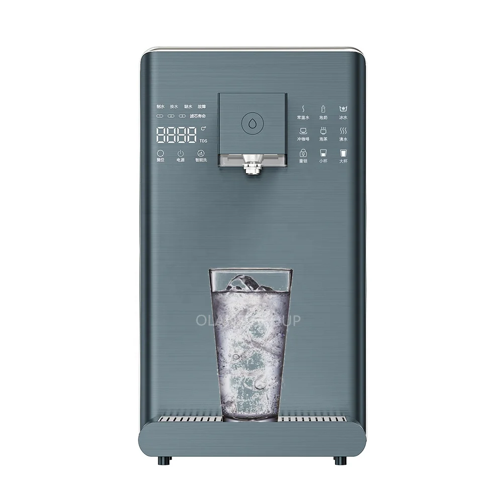 Free Installation Desktop Reverse Osmosis RO Instant Hot and Cold Water Dispensers for Home Office Room