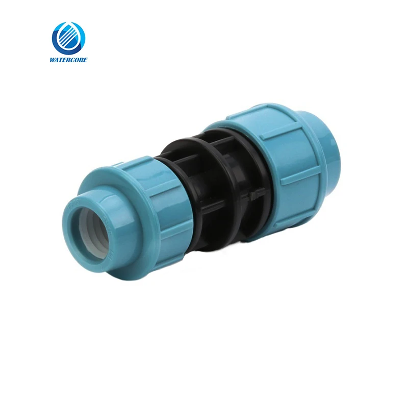 Factory Price PP Compression Fittings DN20-110 PP Reducing Coupling for PE Pipes Water Supply and Irrigation