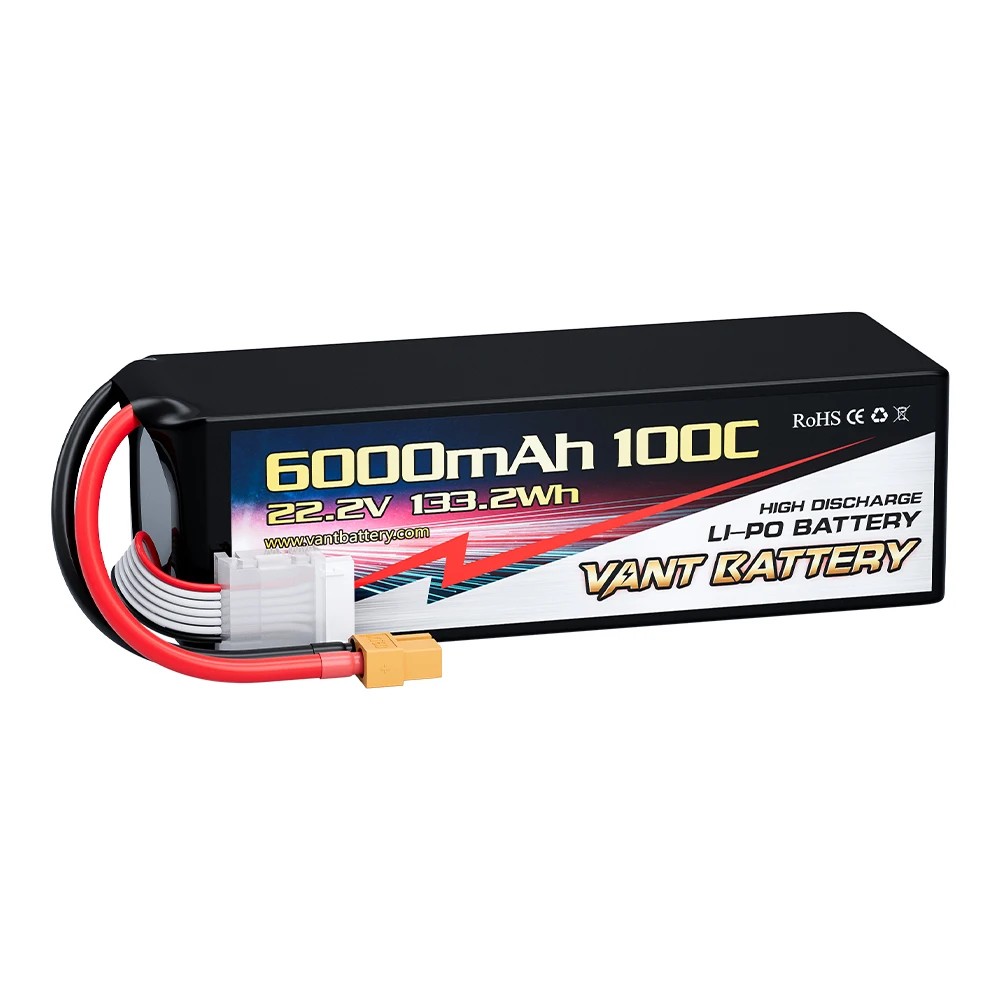 Аккумулятор для дрона Vant 6S fpv аккумулятор 22 2 В 6000 мАч 100C lipo аккумуляторы с XT60 FPV гоночный Дрон вертолет