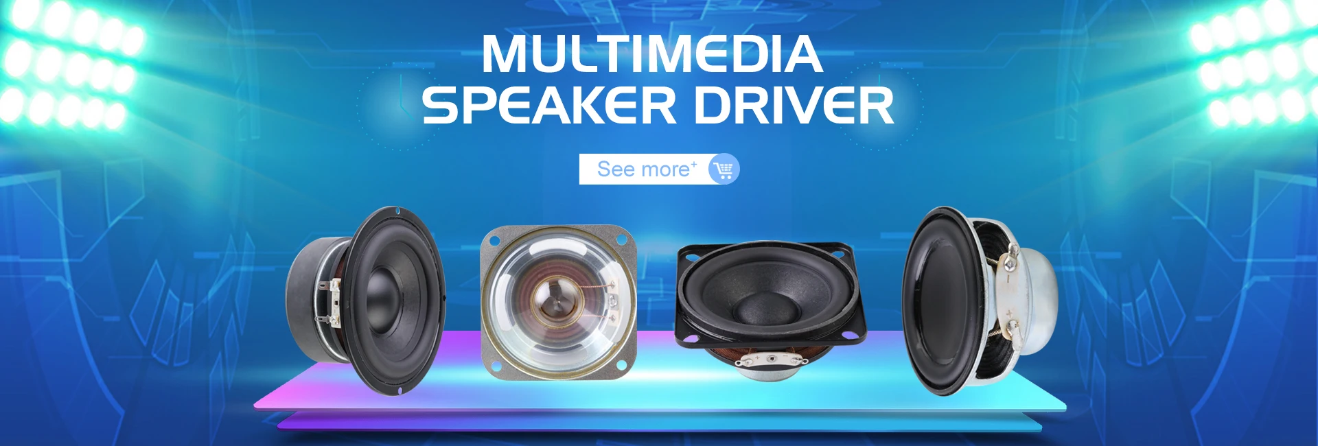 USA market 1.5 inch 40mm 4ohm 5w fullrange speaker