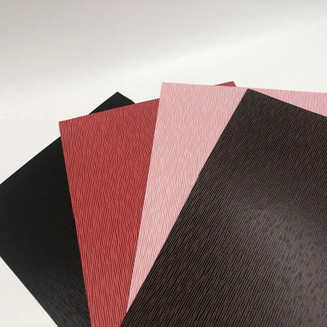 New Design Leather Paper Embossed Leather Like Paper for Box Cover Book Cover