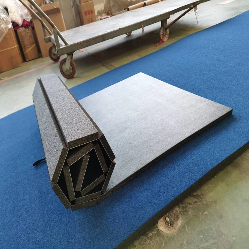 High Quality Eco Friendly Foam Safety Black Mat Customised Yoga Foldable Yoga Mat