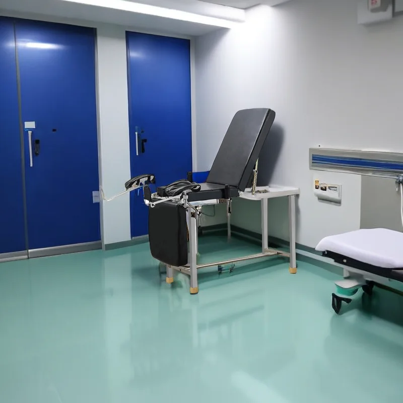 Stainless Steel Clinic Couch Medical Hospital Obstetric Bed Manual Operation Gynaecological Delivery Table