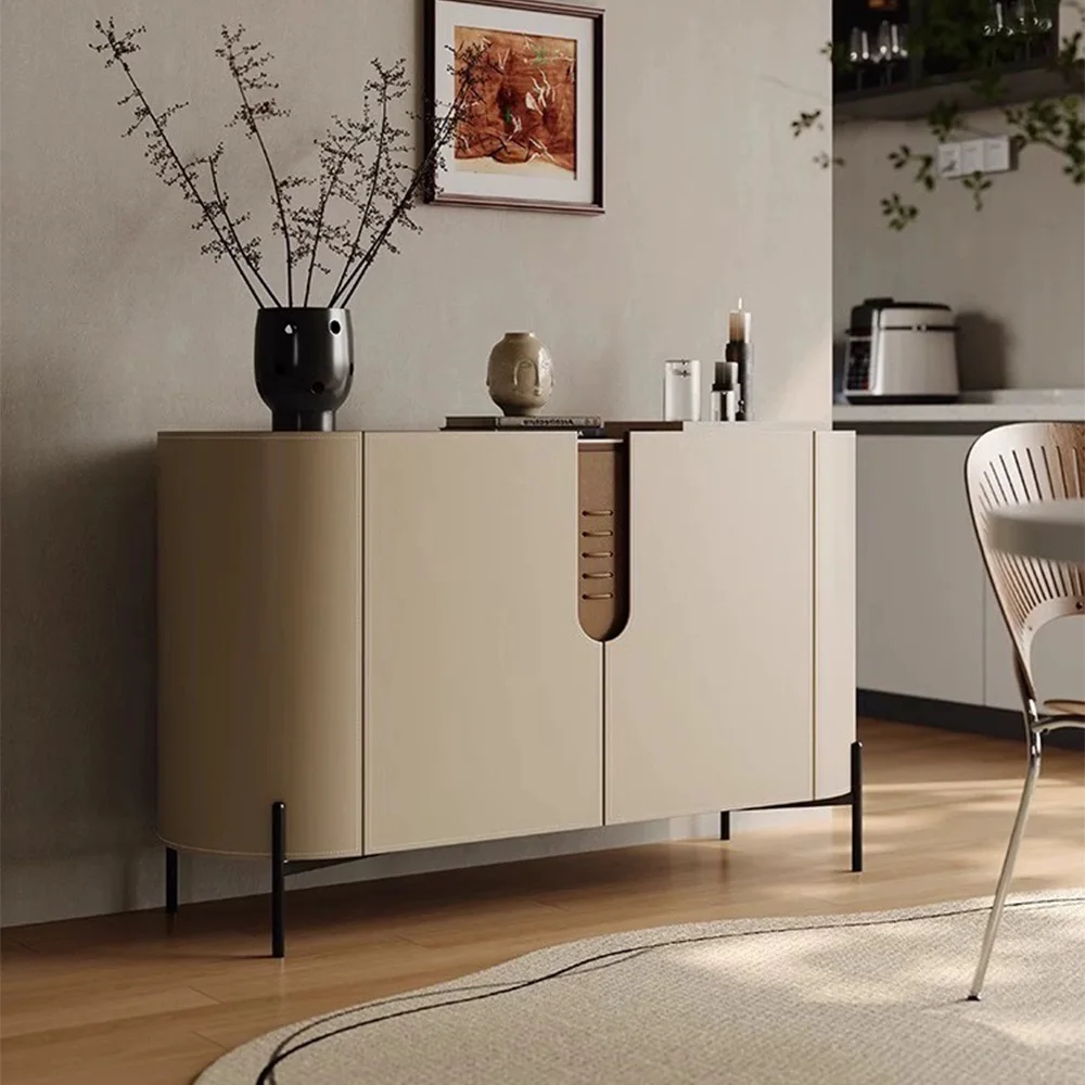 Italian Luxury Storage Cabinet Simple French Multifunctional Dining Room Furniture Sideboard