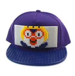 Мозаика «сделай сам», новая индивидуальная шапка, Детская игрушечная Кепка с пряжкой, бейсболка в стиле хип-хоп