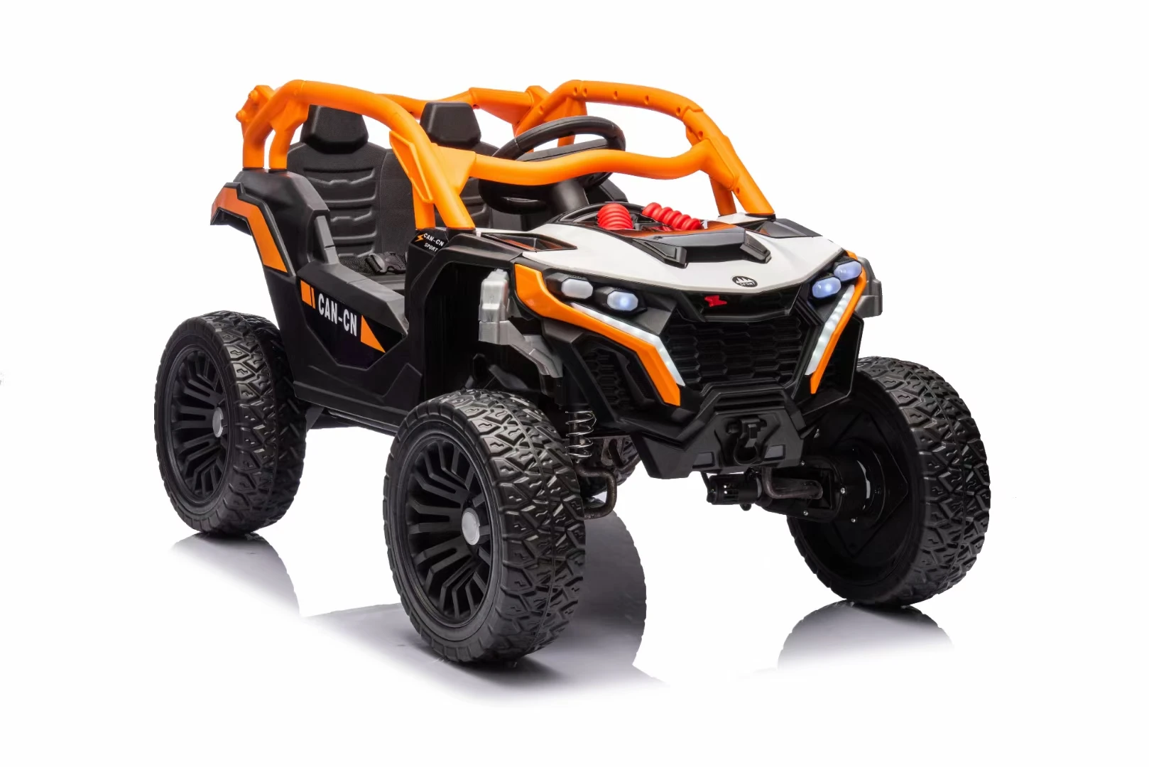 Hot Selling ATV Electric Ride-on Cars for Kids 3-12 Years Small Wheel Plastic with Music Light & Remote Control Rechargeable Toy