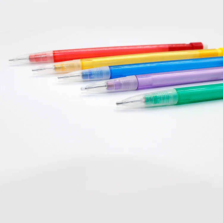 Promotional School Office Stationery 0.5/0.7mm Mechanical Pencil with eraser