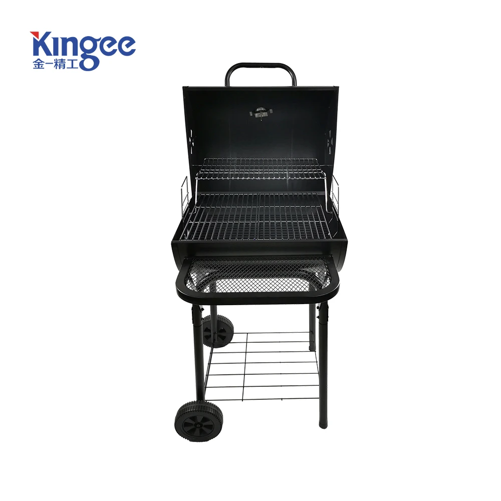 Wholesale Outdoor Travel Single Barrel Smoker Bbq Grill With Side Table