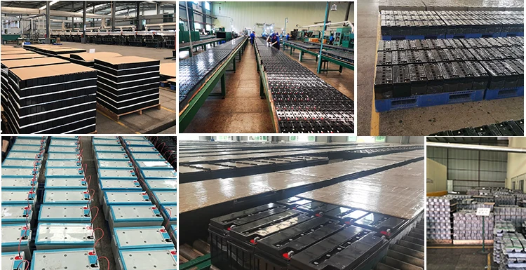 Сухие батареи VRLA 12 В 100 Ач 200 ач 7 герметичная свинцово-кислотная батарея длинная