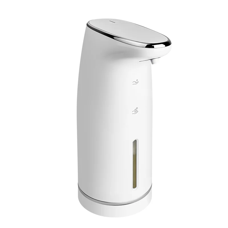 Factory Wholesale OEM Bathroom Countertop Rechargeable Foam Hand Soap Dispenser 320ml Handsfree USB Automatic Soap Dispenser