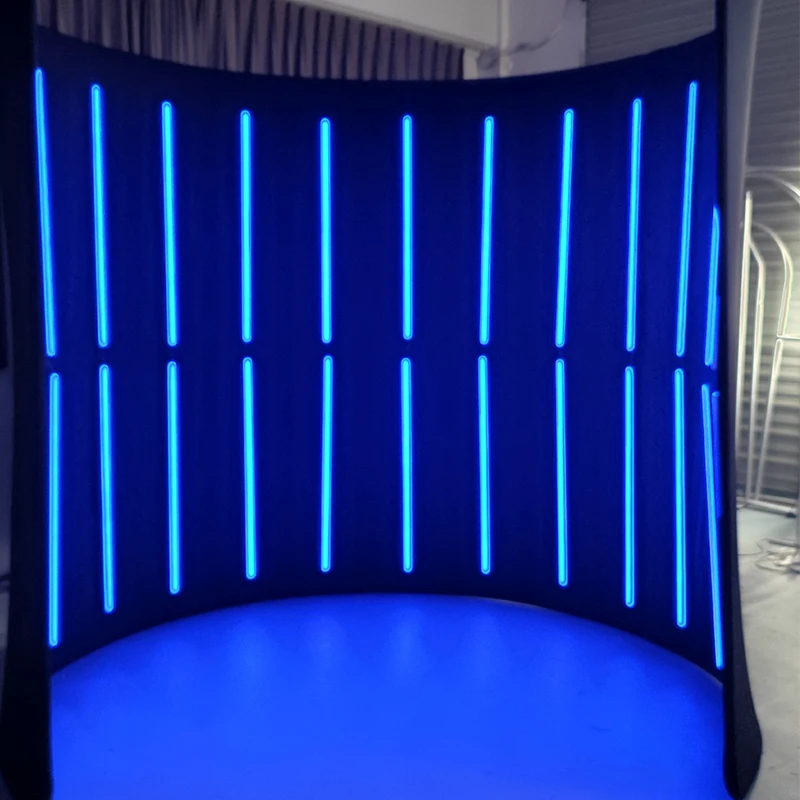 Factory Direct Aluminum portable 8x8 tension fabric photo booth backdrop frame For Tradeshow Exhibition