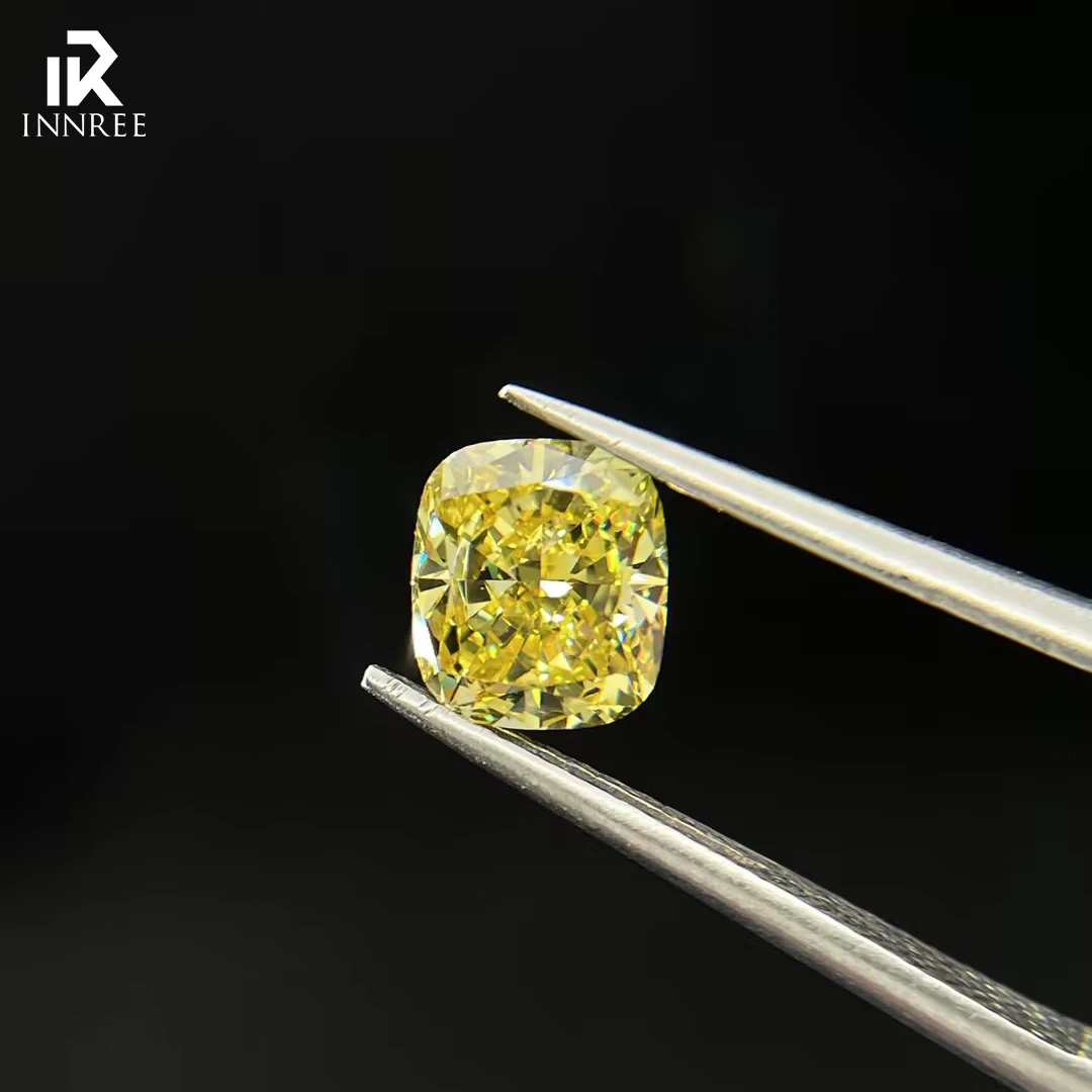 Международный сертификат IGI 1 38 Ct VS1 причудливый желтый оптовая продажа лабораторный алмаз свободный HPHT Выращенный