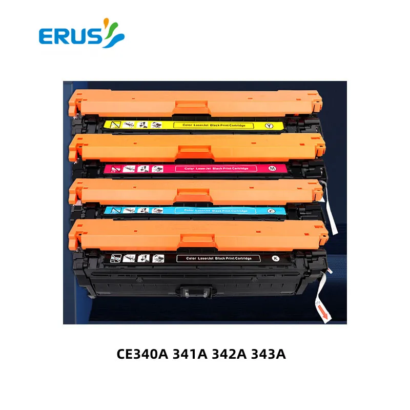 Совместимый картридж с тонером для HP651A набор CE340A CE341A CE342 CE343A черный голубой желтый