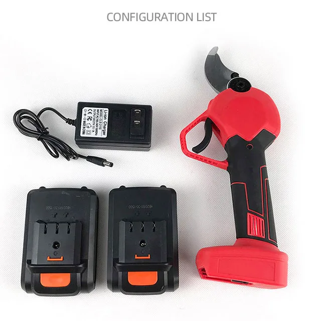 Household Garden Cutter 30mm Battery Powered Trees Pruning Shears Cordless Tool Lithium Electric Branch Scissors