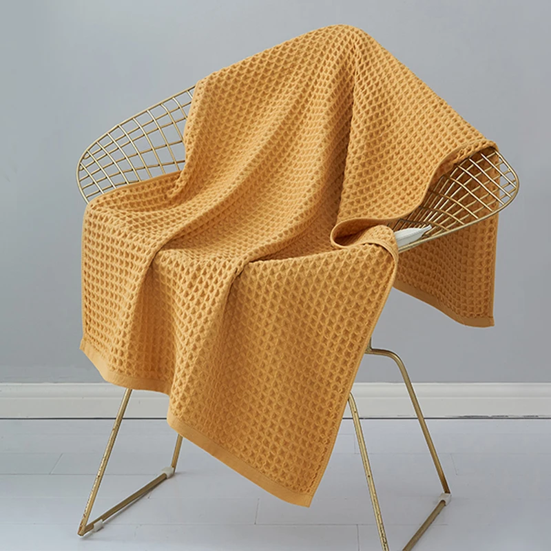 5 star hotel Wholesale Towel Set Hot Selling Super waffle Cotton Polyester luxury Bath Towels