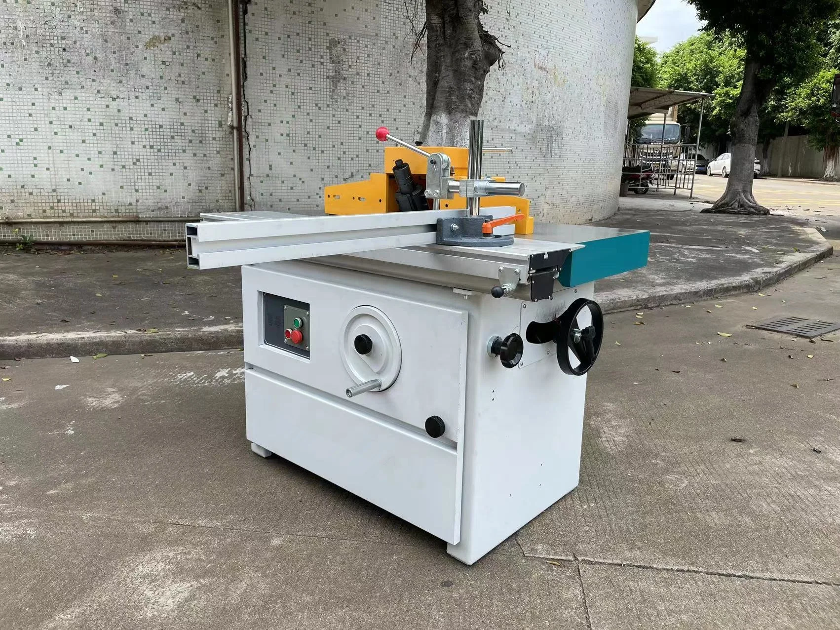 Woodworking wood furniture door floor sliding table tilting spindle 45 degree moulder molder moulding shaper shaping machine CE