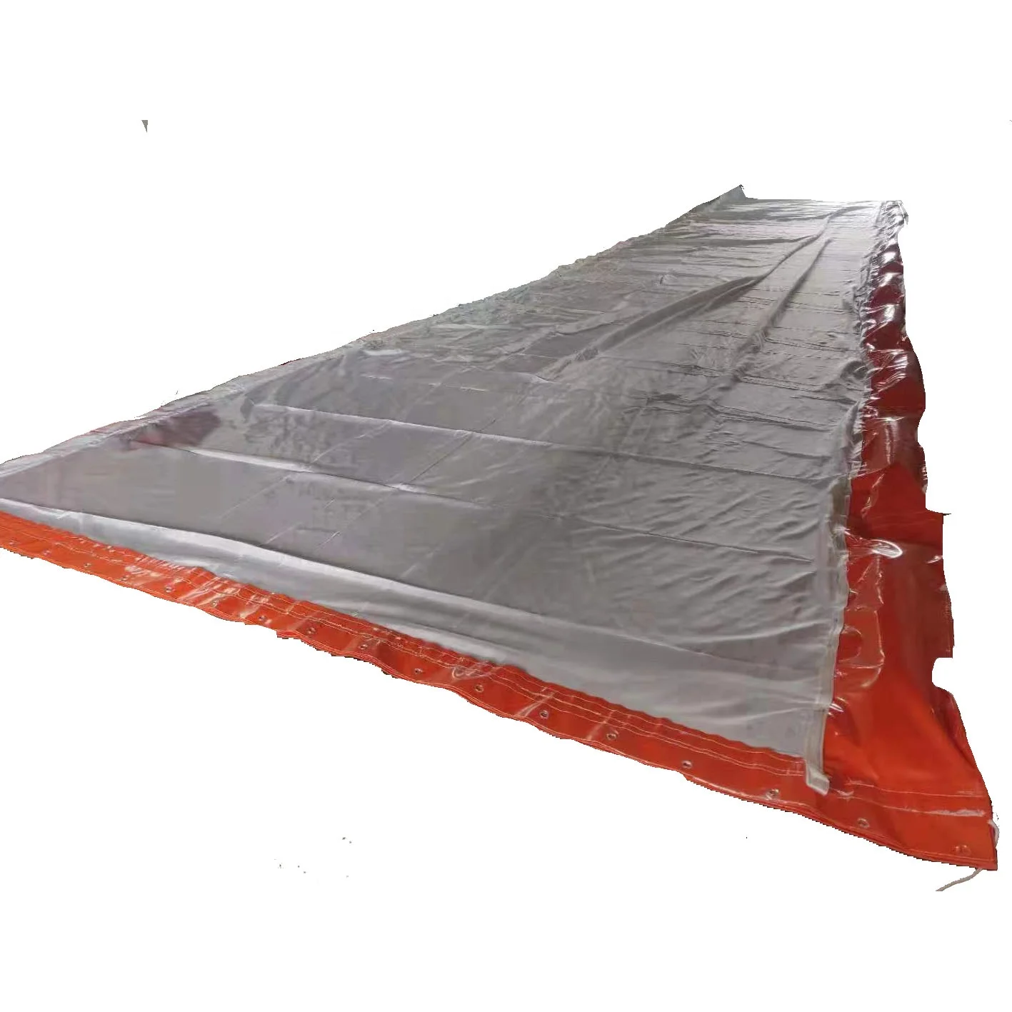 Custonmized size pvc silt curtain boom for oil spill control