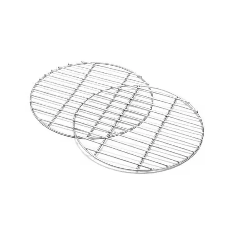 Прямая заводская цена индивидуальная круглая сетка для барбекю гриль из нержавеющей стали проволочная