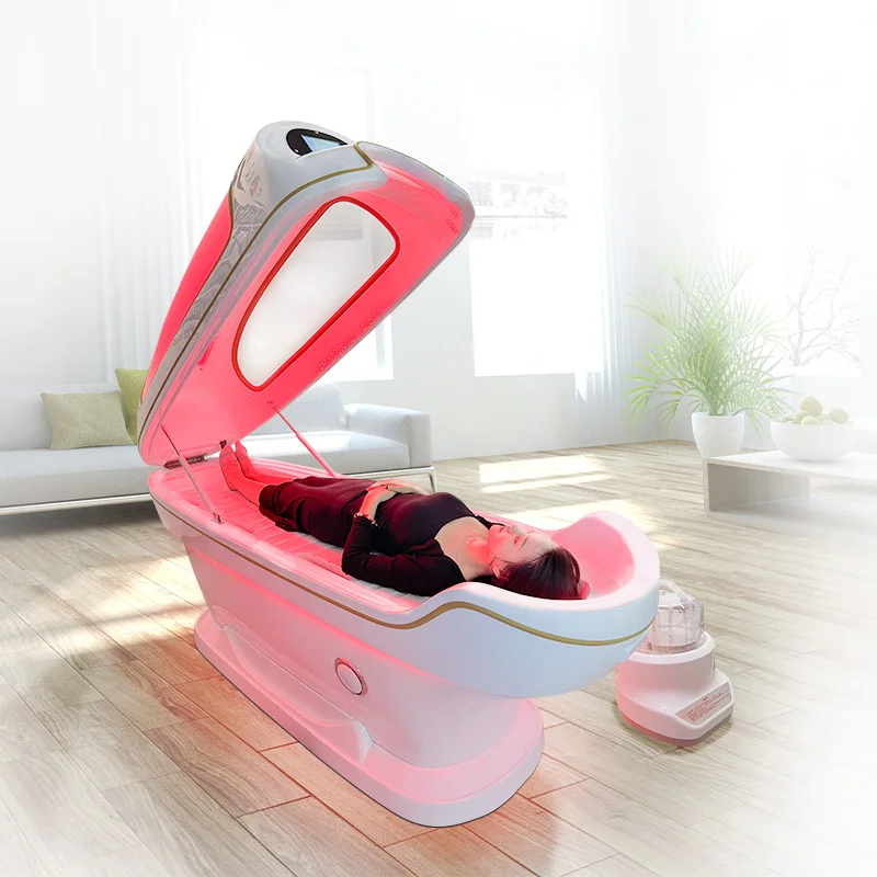 Guangyang LCD touch screen Controller health capsule steam sauna capsule with wet steam pot