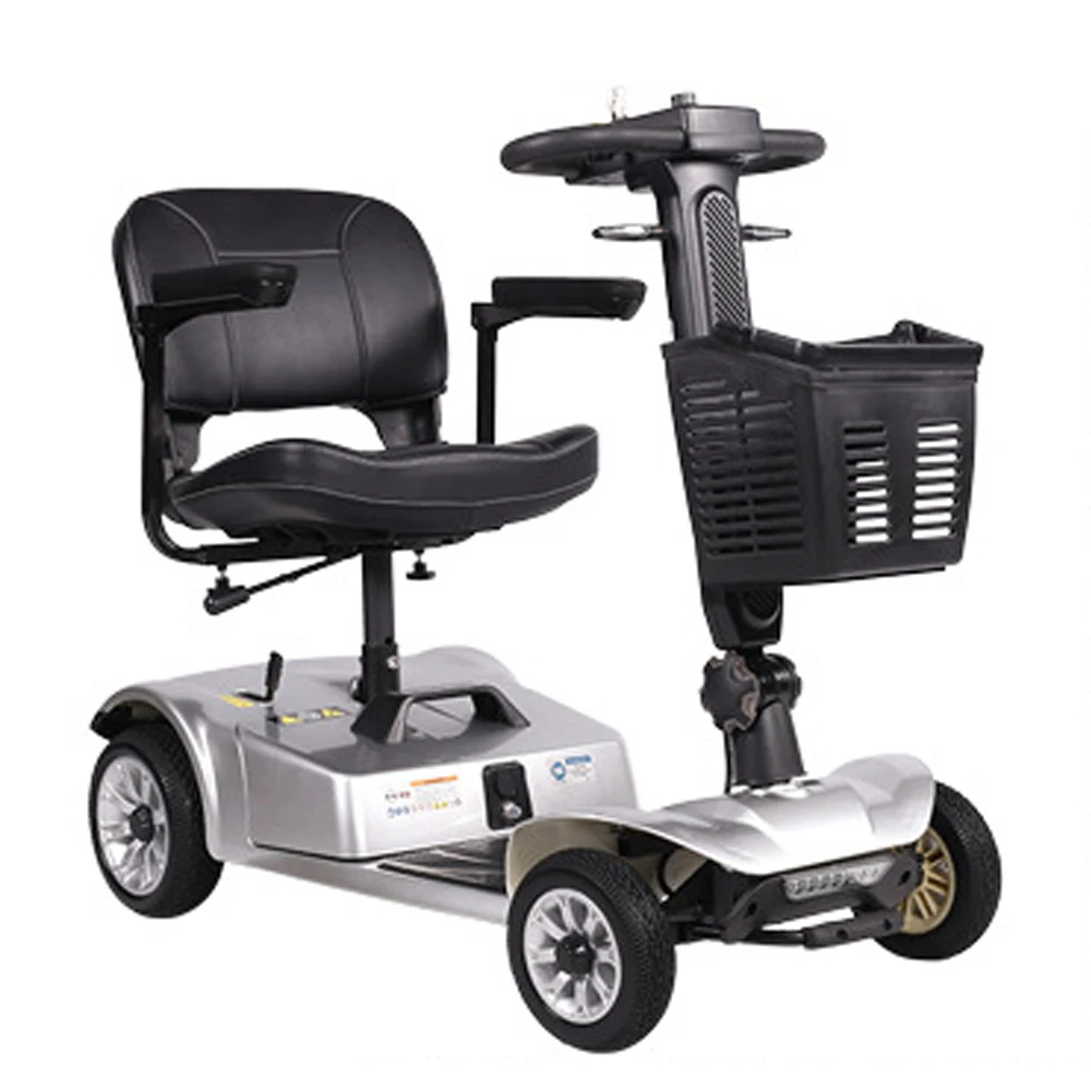 Handicapped Scooter 4 Wheels Electric Mobility Scooter for Disabled and Seniors