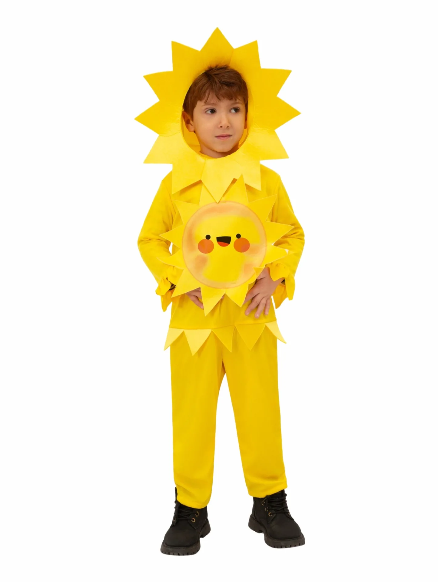 Halloween Costumes Sunflower Cosplay School Performance Show For Kids Boys Girls Sun flower Plant Cosplay Costumes