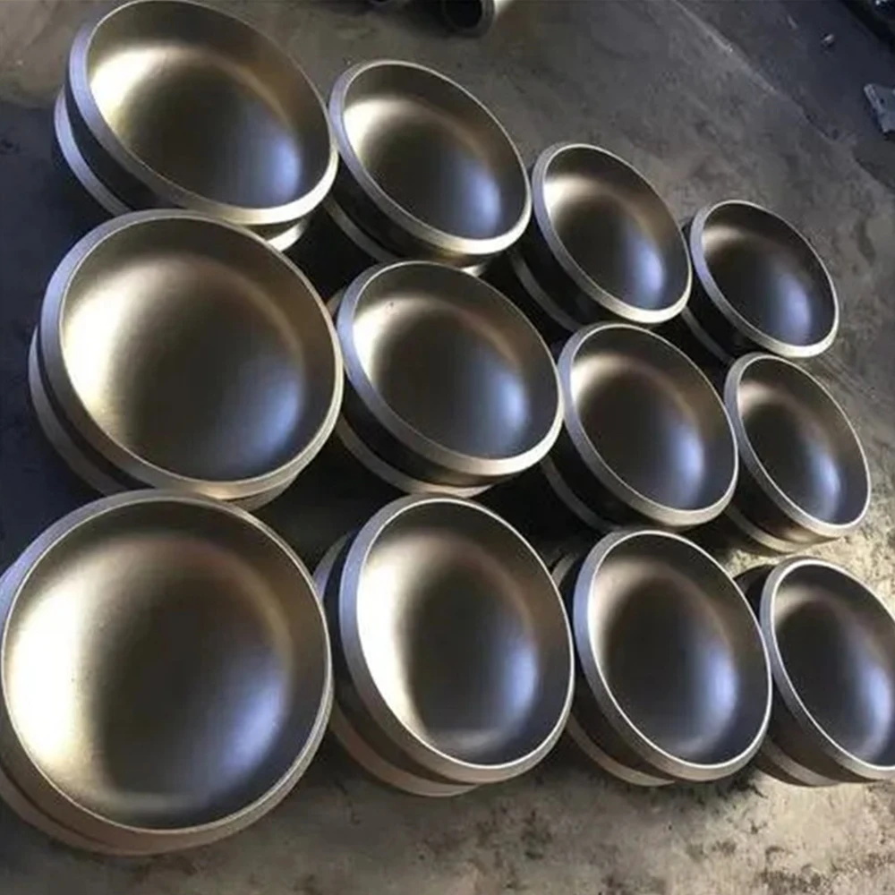 Hot Sales ASME B16.9 24 Inch 36 Inch Large Diameter Galvanized Socket tube cap Stainless Steel Pipe End Cap