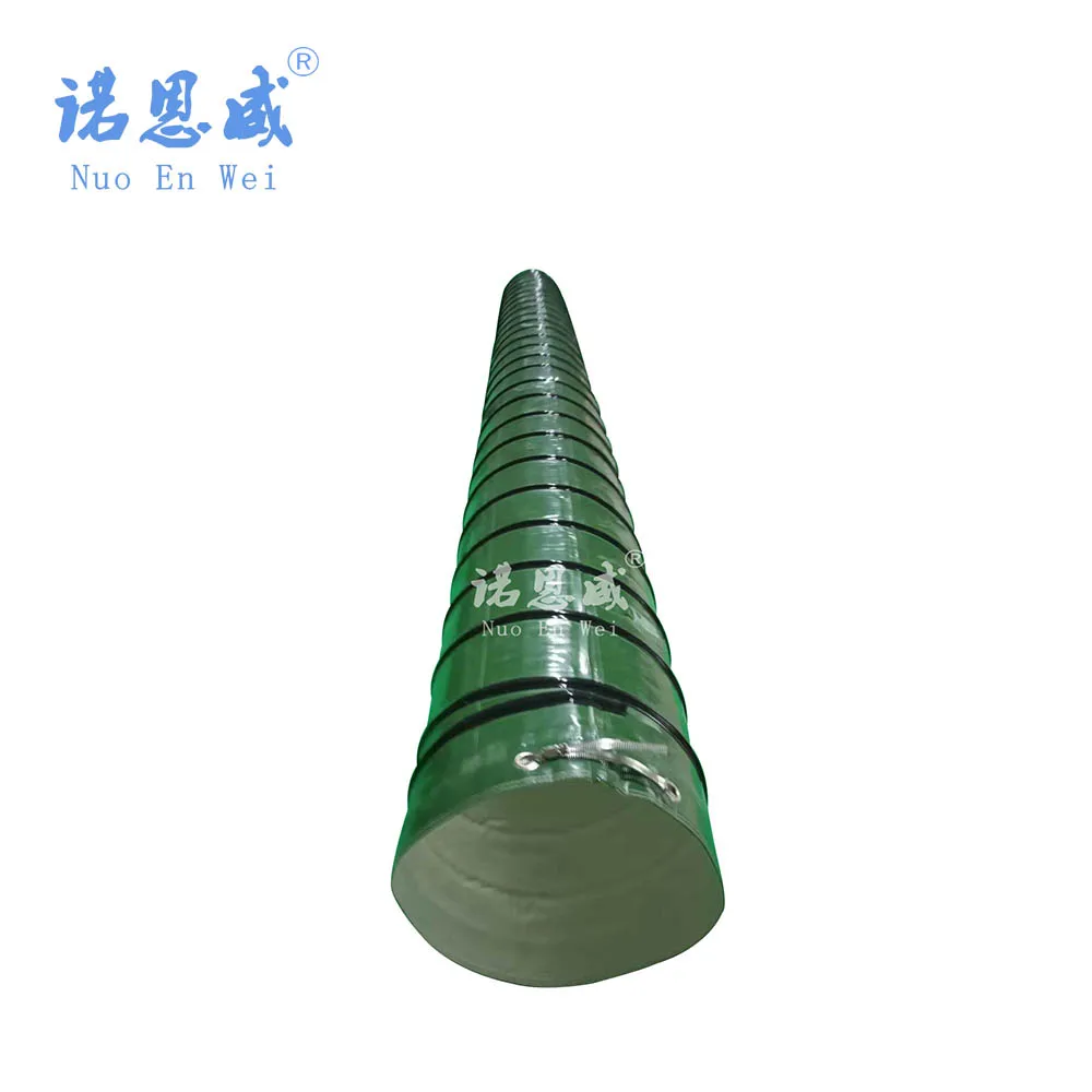 300mm 12inch Customized round Green pre-conditioned aircraft PCA Ventilation flexible air Duct